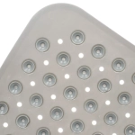 Коврик в ванну 70х38"Ариэль» серый