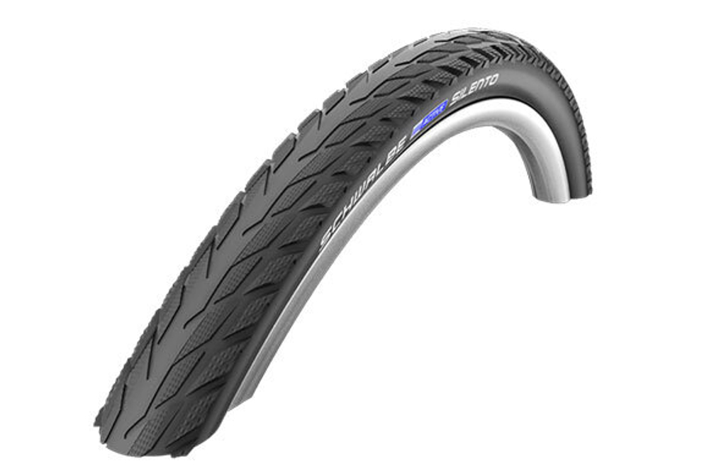 Покрышка 26x1.75 (47-559) SILENTO K-Guard, B/B-SK+RT (светоотр полоса) HS421 SBC 50EPI. SCHWALBE