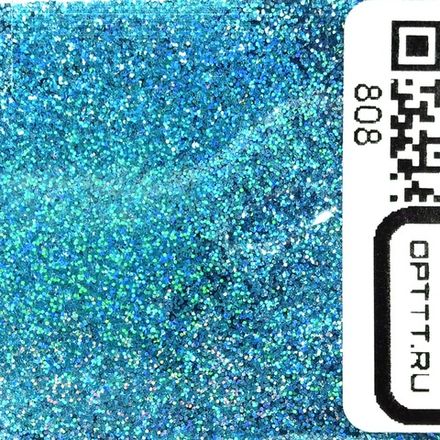 БЛЕСК 808 - Голубой насыщенный голографик