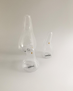 Zara Home Ваза из стекла, цвет прозрачный, 12.7 см