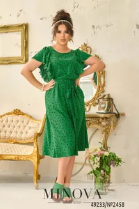 Платье 2458-зеленый Minova
