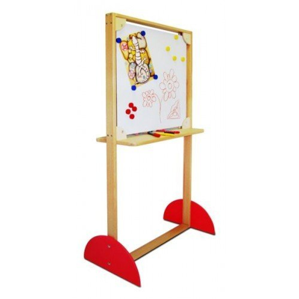 Двухсторонняя ширма Меловая доска и магнитно-маркерная доска