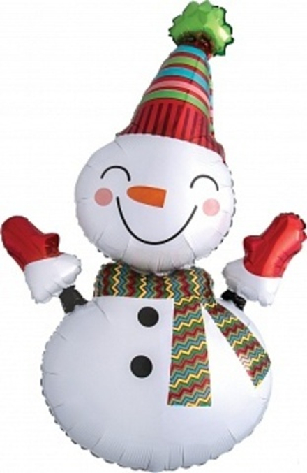 К Мини-фигура Веселый снеговик (13''/33 см)