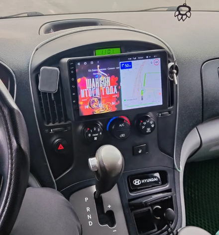 Магнитола для Hyundai H1 / Grand Starex 2007-2015 - Kuberg QLed, Android 13, TS20, CarPlay, SIM-слот