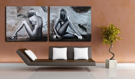 Модульная картина "Соблазн"