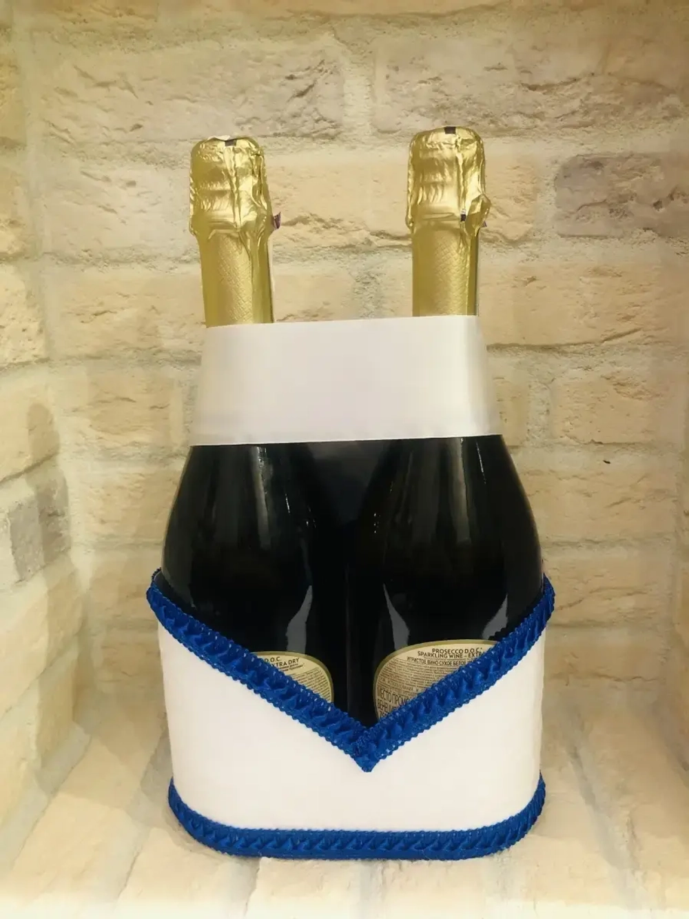 Украшение на шампанское