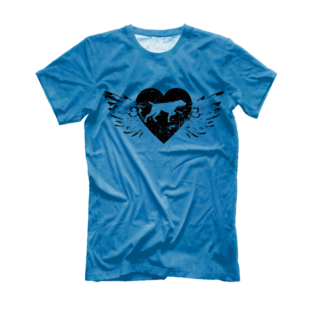 Футболка "Курцхаар в сердце"