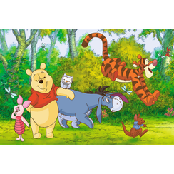 Pazl / Пазлы / Puzzles - "60" - Tasty honey /  Disney Winnie the Pooh