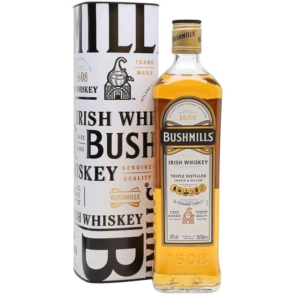 Виски Bushmills Original 0,7 л. В тубе