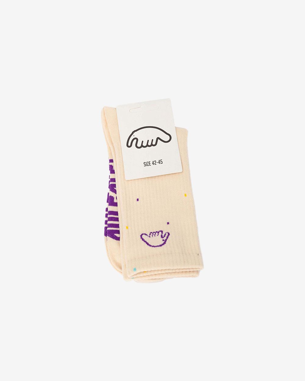 Носки Anteater Socks Dots Cream