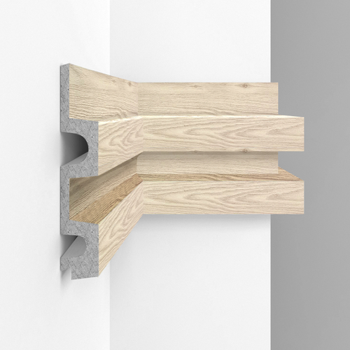 Панель декоративная Decomaster ECO LINE D302-82 122х21х2900мм дерево