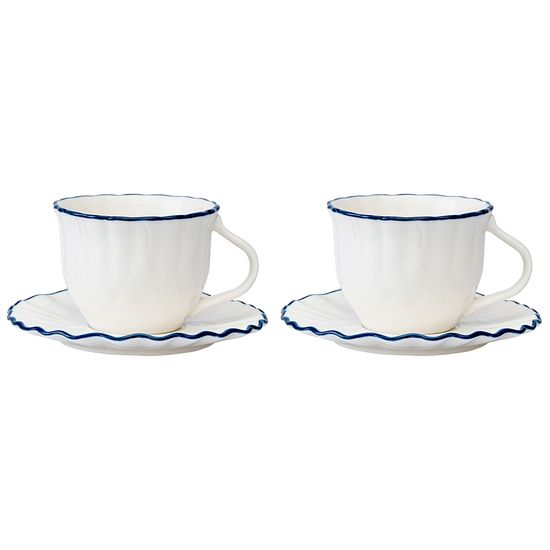 Набор чайных пар santorini, 220 мл, 2 шт.