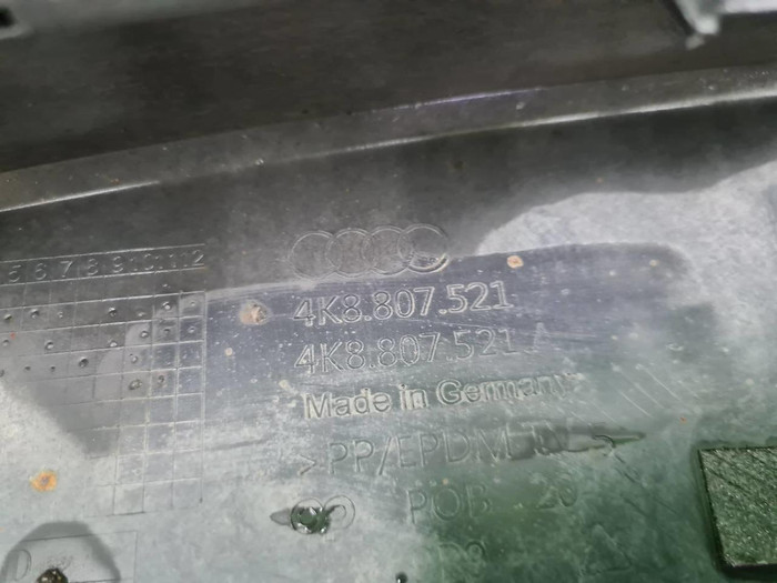 Юбка заднего бампера Audi A7 2 4K8 (2018-н.в.)