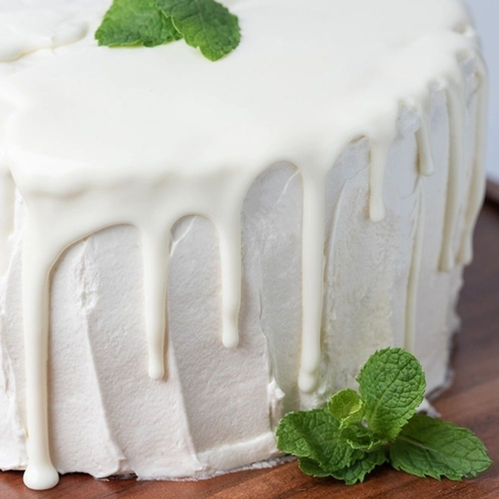 Мятный ганаш из белого шоколада (Mint White Chocolate Ganache)