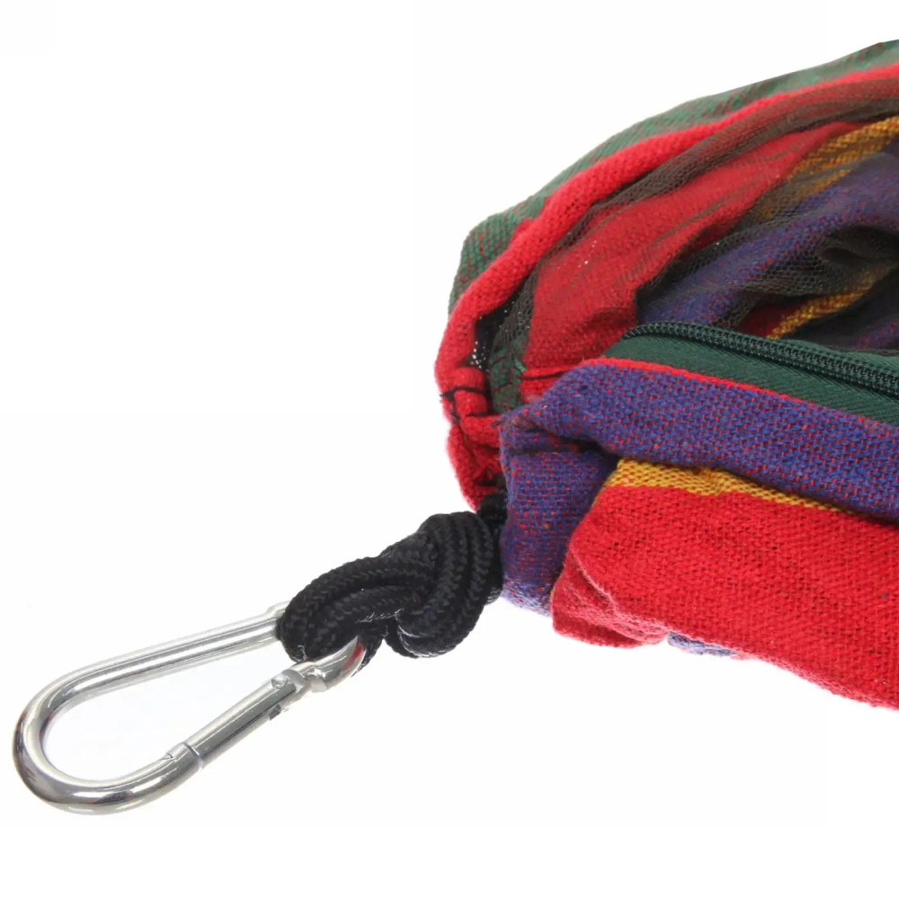 Гамак 200*150см «Шатер» двухместный, х\б, с антимоскитной сеткой, в сумке