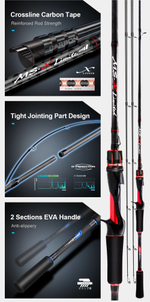 Cпиннинг кастинговый Hasida MS-X Limited тест 5-20 гр длина 240 см