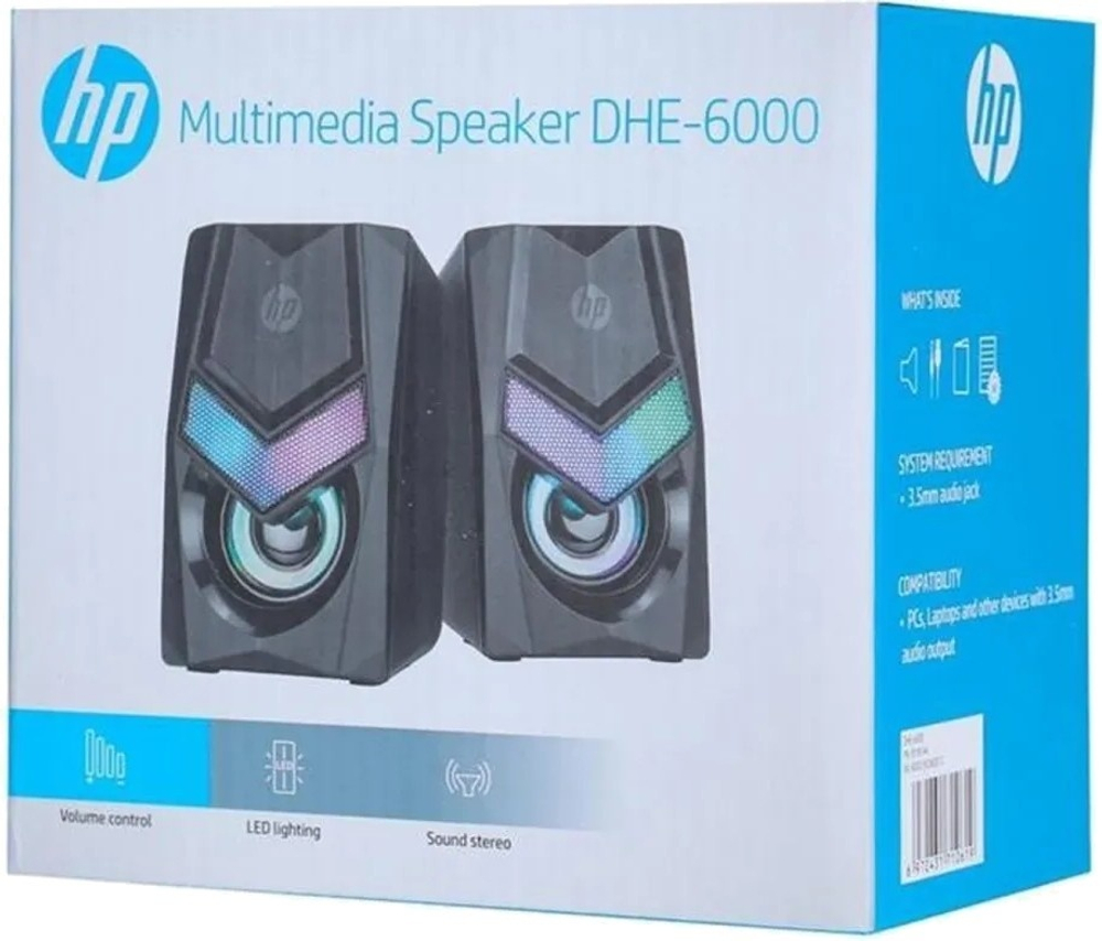 Компьютерные колонки HP DHE-6000 черный