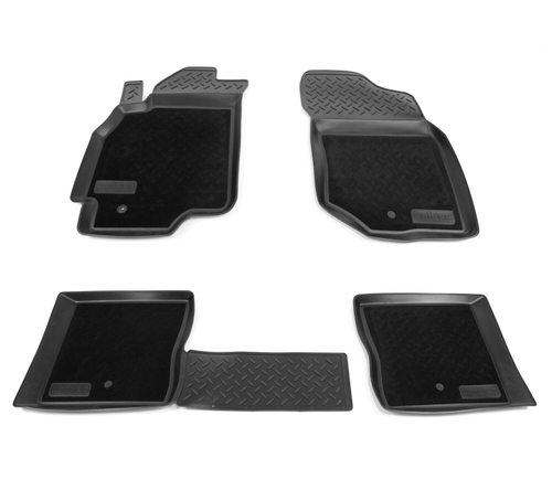 Ковры в салон Norplast/Unidec для Mitsubishi Lancer IX (2003-)Полиуретан,Черный, арт.NPL-Po-59-21-CM