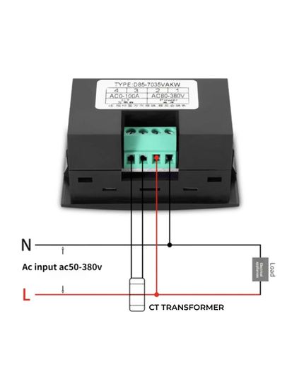 D85-7035VAKW AC50-380V Wi-Fi Портативный мультифункциональный измеритель тока, напряжения и мощности