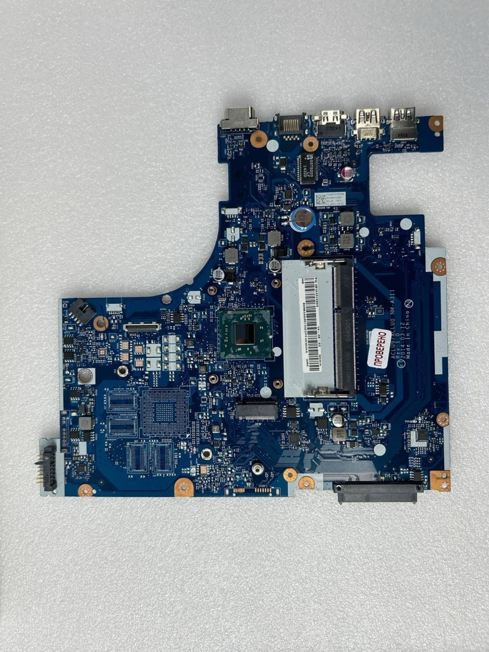 Материнская плата для ноутбука Lenovo G50-30 W8S UMA N2820 1000 (5B20G95733), оригинал