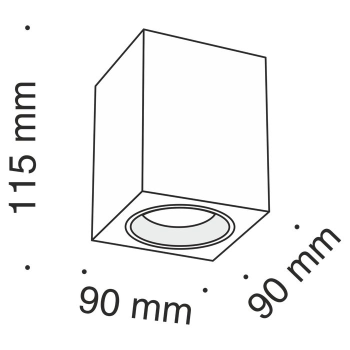 Потолочный светильник Maytoni C013CL-01B