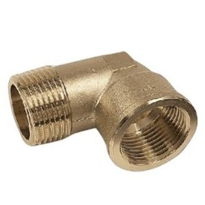 Угольники 90° Sanha Purafit с внутренней/наружной резьбой из бронзы (серия 3092)