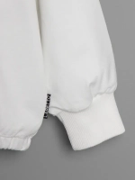 Свитшот для девочки осенний с завязками