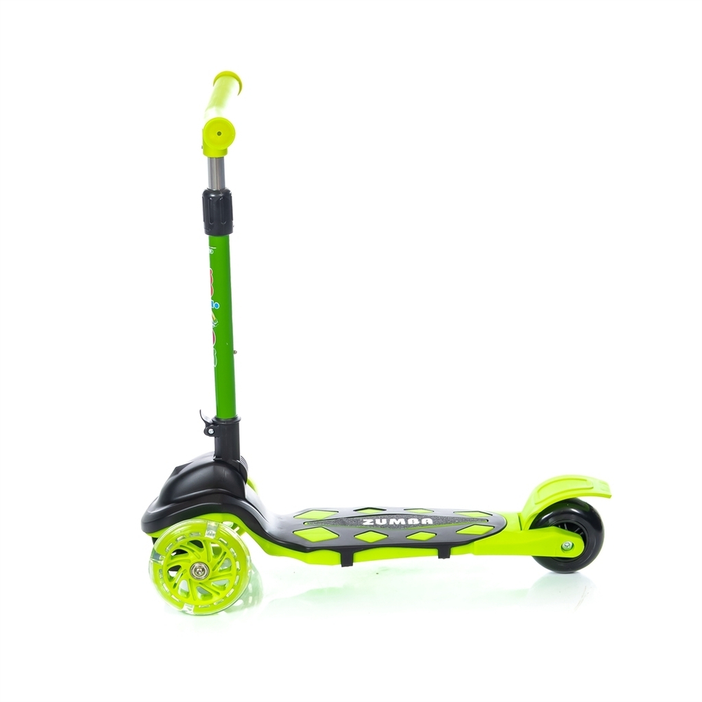 Самокат Scooter Mini Micar Zumba Чёрно-зелёный (Арт. M1 Rider)