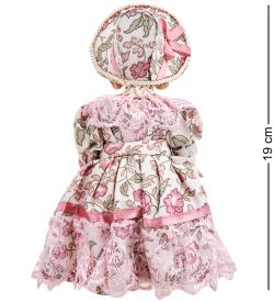 RK-977 Кукла малая «Маленькая барышня в ситцевом платье»