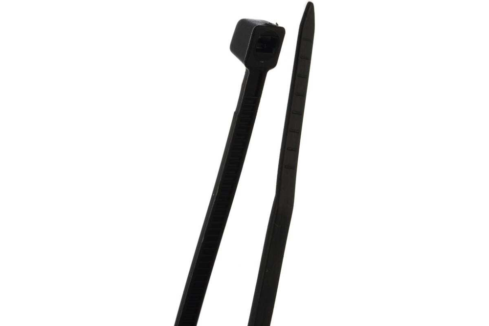 Нейлоновые хомуты Зубр черные, 2.5x150 мм, 100 шт. 309030-25-150