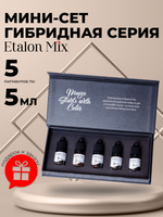 Сет пигментов для бровей Etalon Mix 5 шт по 5 мл