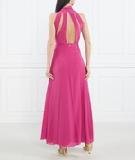 Шелковое платье Patrizia Pepe - фуксия(2A2522 A156)