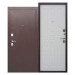 ДВЕРЬ ВХОДНАЯ FERRONI ГАРДА БЕЛЫЙ ЯСЕНЬ ВЕНГЕ 0,9 ПРАВАЯ