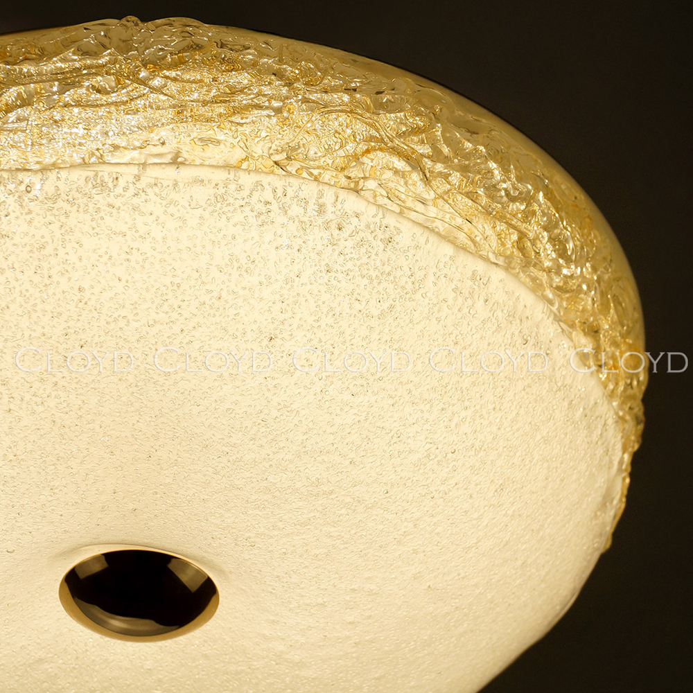 Потолочный светильник Cloyd NECTAR FM1 / Ø40 см - золото (арт.11323)