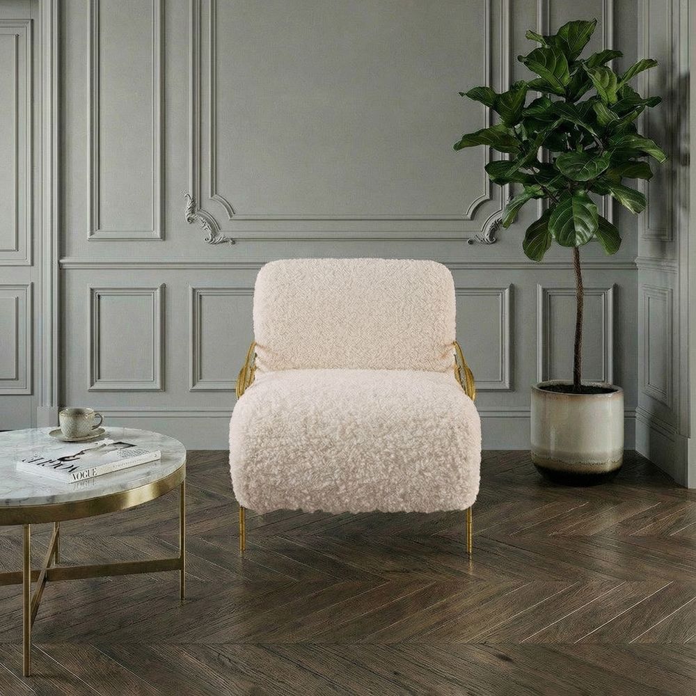 Кресло Нимфея Какао Бронза