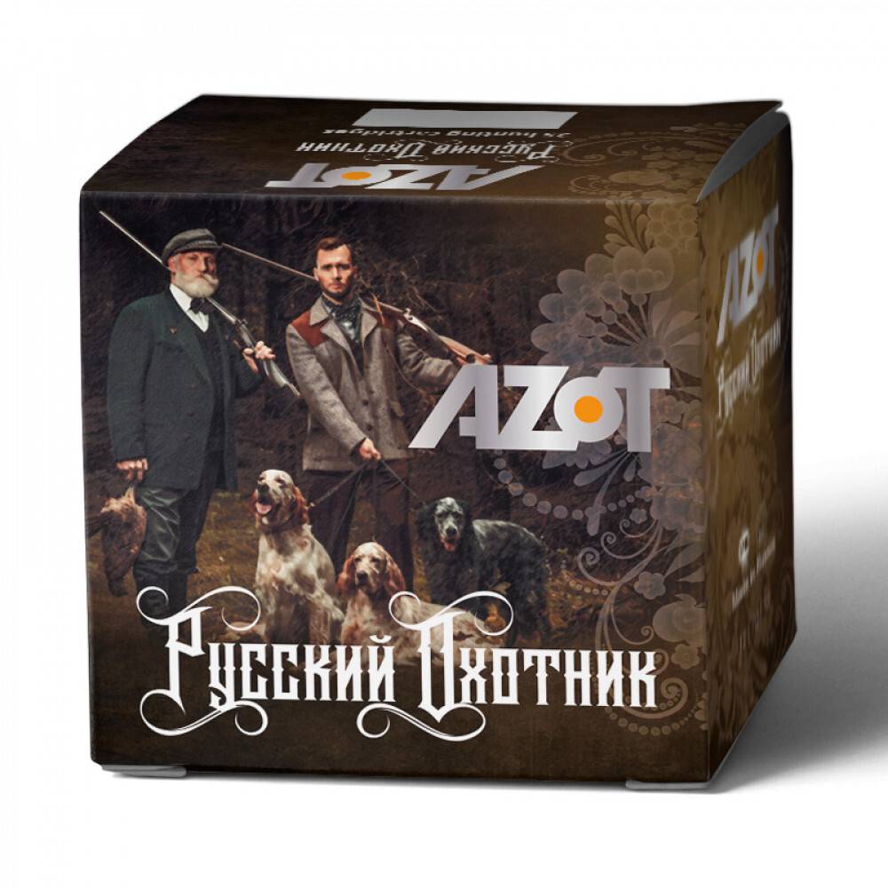 Патрон АЗОТ дробовой Русский Охотник 12/70, 32 г. №5 (25/250)