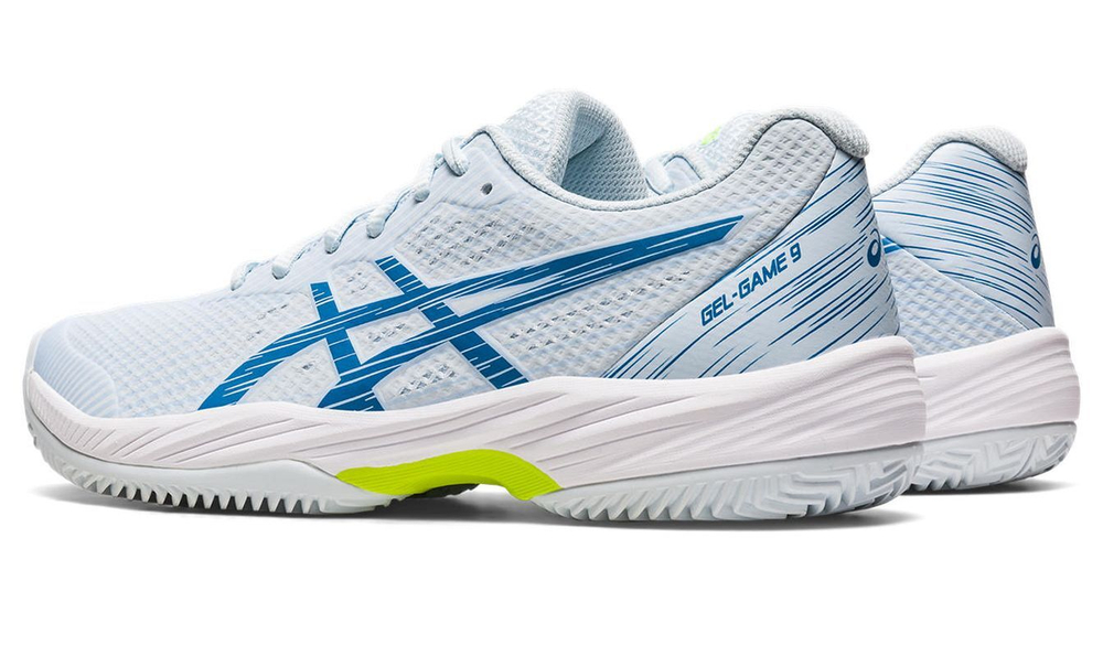 Женские теннисные кроссовки Asics Gel-Game 9 Clay/OC - sky/reborn blue