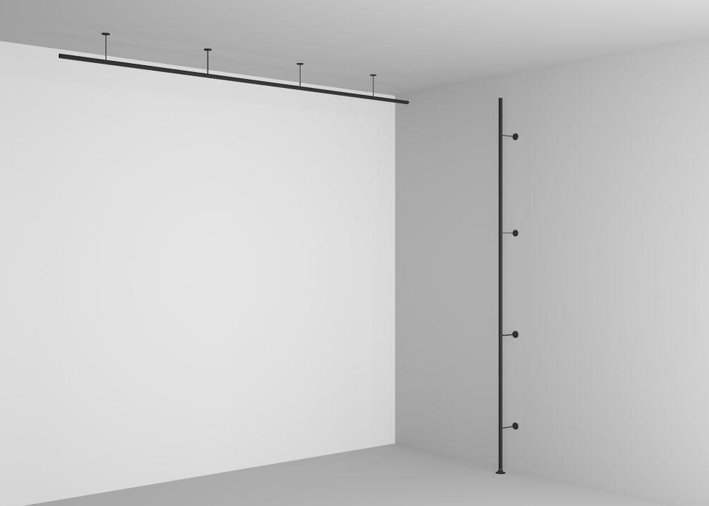 Крепление настенное/потолочное Levity для круглого шинопровода Maytoni Levity TRA184CW-R-11B