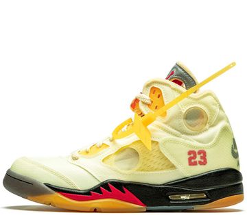 Кроссовки Nike Air Jordan 5 SP "Off-White - Sail"