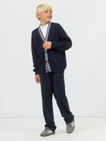 Кардиган для мальчика на пуговицах AT891-1M синий