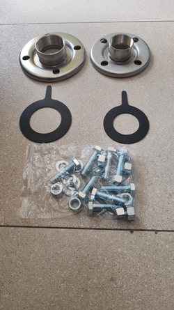 Комплект фланцев: входной (диаметр 65мм)/выходной (диаметр 50мм) для насосов "LEO" моделей XZS65-50-125/15, XZS65-50-125/22, XZS65-50-160/30, XZS65-50-160/40,XZS65-50-125/30, XZS65-50-125/40,XZS65-50-160/55, XZS65-50-160/75, XZS65-50-200/92, XZS65-50-200/110