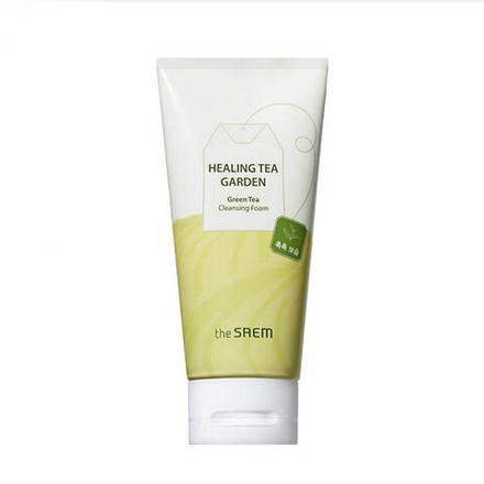 Пенка увлажняющая очищающая с экстрактом зеленого чая  Healing Tea Garden Green Tea Cleansing Foam