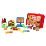 Игровой набор "Магазин фаст-фуд" чемод. BX65
