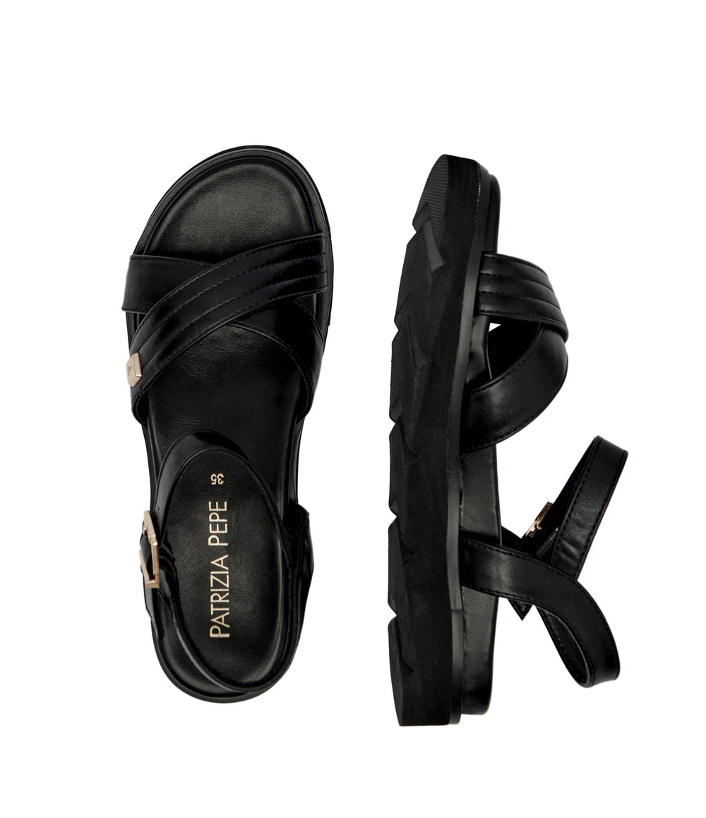 Босоножки Patrizia Pepe - черный(PPJ296)