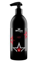 Разогревающий лубрикант на водной основе MyLube HOT XL - 500 мл.