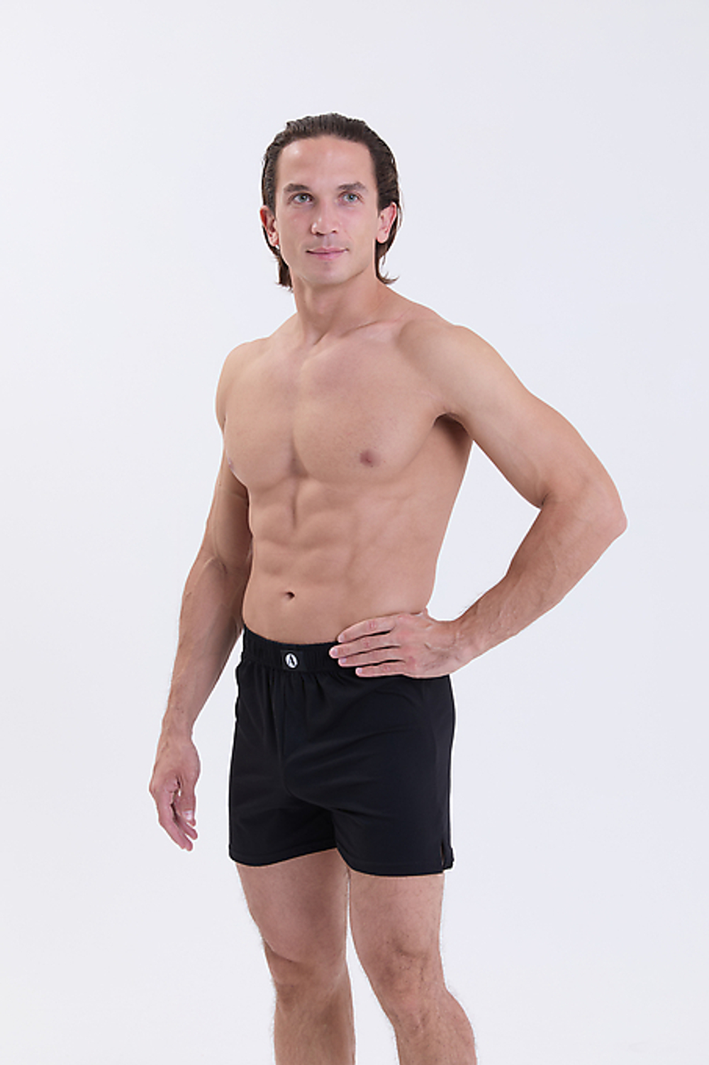 Трусы мужские боксеры черный