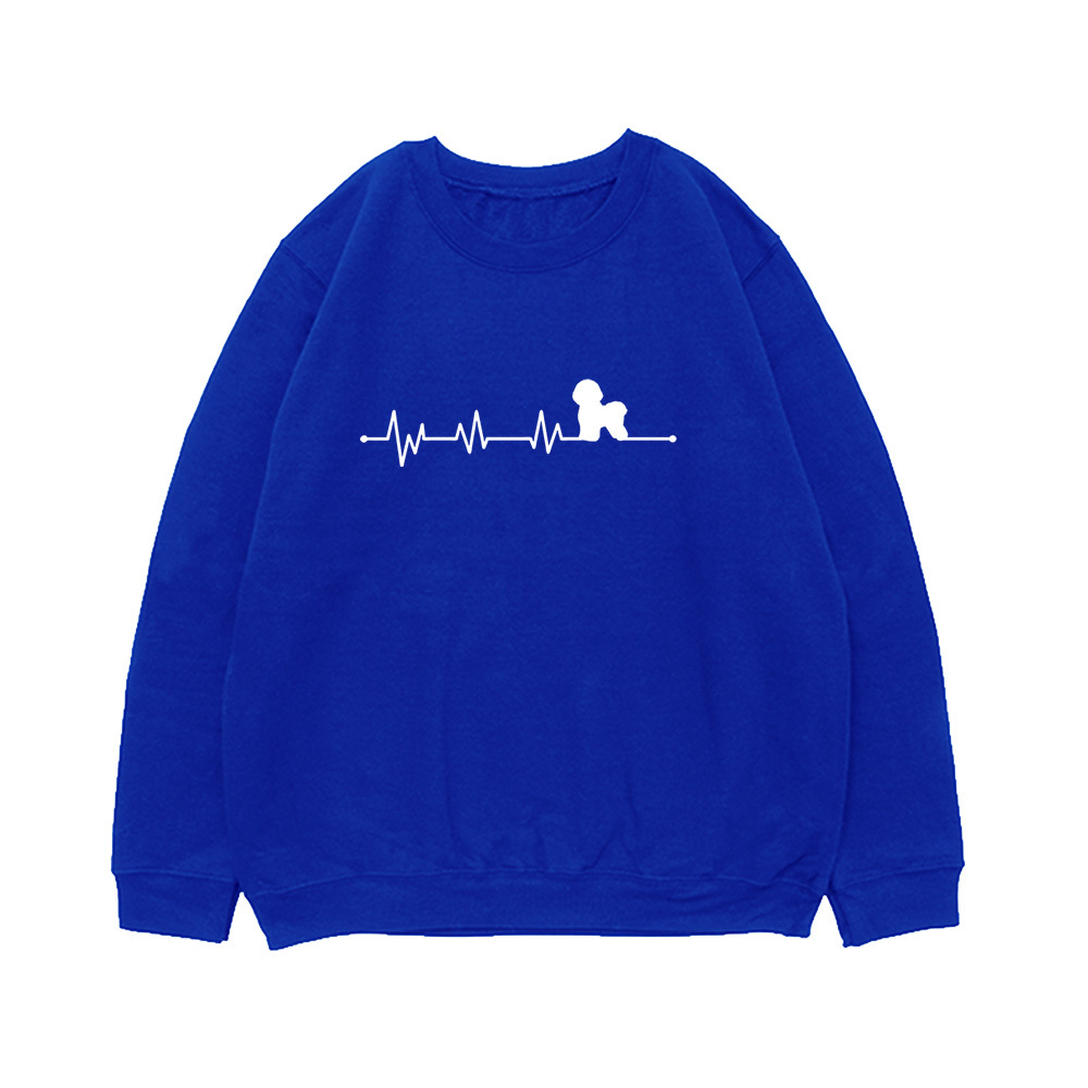 Свитшот "Сердечный ритм - Бишон Фризе"