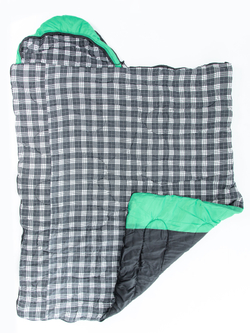 Спальный мешок  MAXFORT EXTREME R-zip от -27С(одеяло с подголов фланель 195+35*90см)INDI