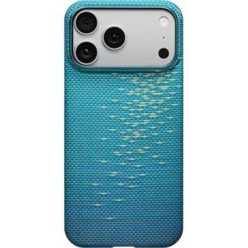 Чехол Pitaka Ultra-Slim Case (PitaTap™) для iPhone 17 Pro Max, Lucid Blue