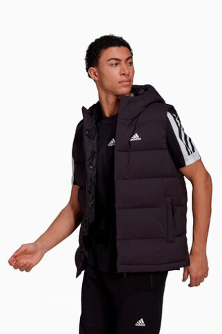 Жилет adidas Helionic Hooded Down